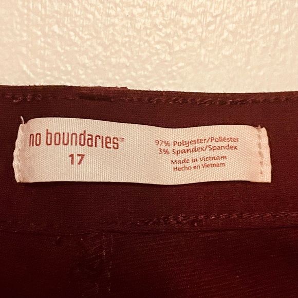 Juniors No Boundaries Leggings/Jeggings Size 17 - Picture 3 of 6